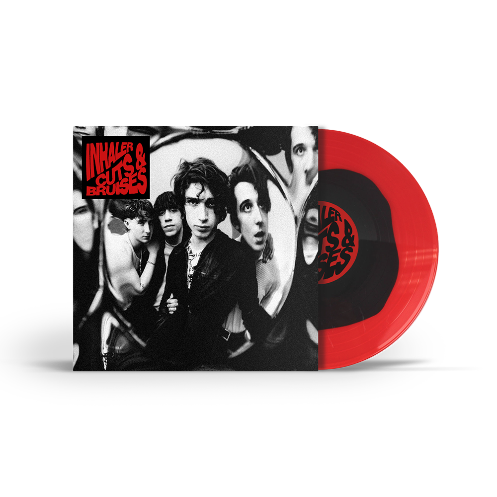 Cuts & Bruises Exclusive Black and Red Vinyl INHALER Official Store